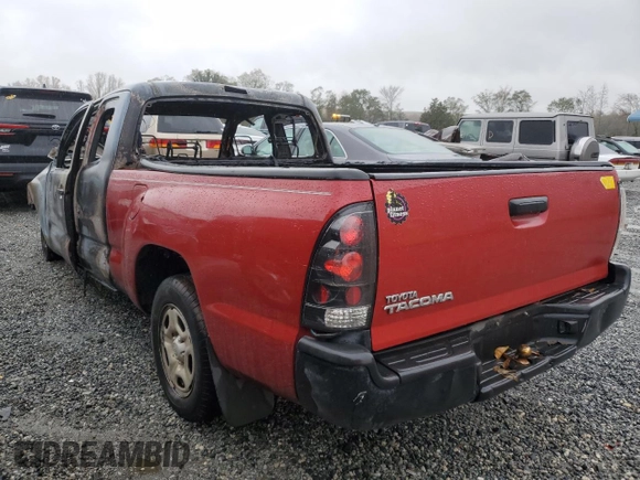 2009 Toyota Tacoma with VIN 5TETX22N19Z654709, listed as a Copart auction lot 80695944 with Not Provided miles and Salvage Title. Bid and sale history available at DreamBid. Image 2.