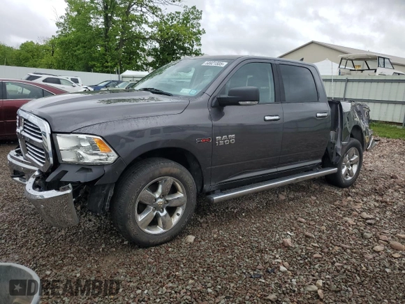 2016 Ram 1500 Big Horn with VIN 1C6RR7LM0GS205991, listed as a Copart auction lot 58921505 with 123,154 mi miles and Salvage title. Bid and sale history available at DreamBid. Image 1.