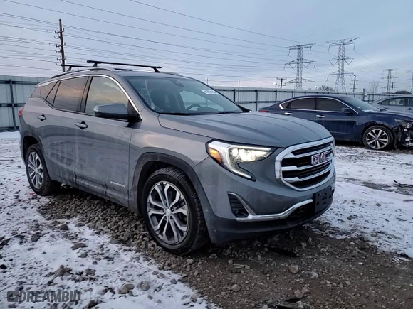 2020 GMC Terrain SLT with VIN 3GKALVEX1LL119198, listed as a Copart auction lot 41897455 with 62,049 mi miles and Salvage Title. Bid and sale history available at carsss.com. Image 10.