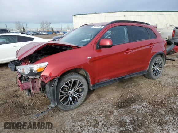 2016 Mitsubishi Outlander Sport SE with VIN JA4AJ4AW2GZ609344, listed as a Copart auction lot 51628075 with 122,270 mi miles and Salvage title. Bid and sale history available at DreamBid. Image 1.