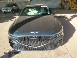 2022 Genesis G70 3.3T with VIN KMTG54TE0NU096602, listed as a Copart auction lot 82014334 with 17,127 mi miles and Salvage Title. Bid and sale history available at carsss.com. Image 5.