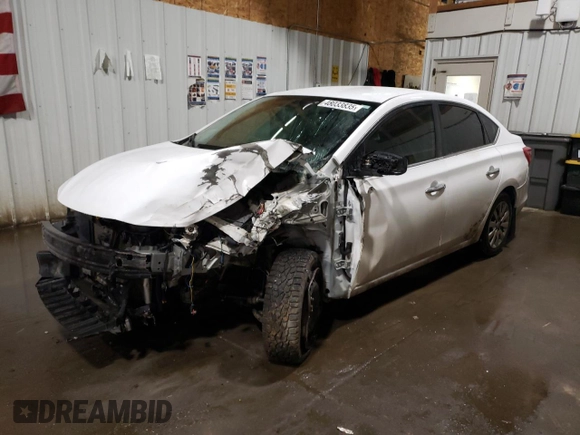 2018 Nissan Sentra S z VIN 3N1AB7AP8JY343412, wystawiony jako Copart lot #48033835 z przebiegiem 56 222 mil mil oraz Szkoda całkowita • Salvage title. Historia ofert i sprzedaży dostępna na DreamBid. Obrazek 1.