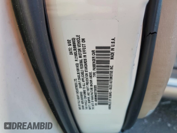 2003 Subaru Legacy Outback with VIN 4S3BE896337200320, listed as a Copart auction lot 82375554 with 139,486 mi miles and Salvage title. Bid and sale history available at DreamBid. Image 12.