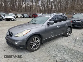 2012 Infiniti EX Journey with VIN JN1AJ0HR5CM450926, listed as a Copart auction lot 46270335 with Not Provided miles and Salvage Title. Bid and sale history available at carsss.com. Image 1.