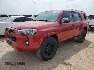2024 Toyota 4Runner SR5 with VIN JTEEU5JR2R5308853, listed as a Copart auction lot 50950585 with 14,081 mi miles and Clean title. Bid and sale history available at DreamBid. Image 1.