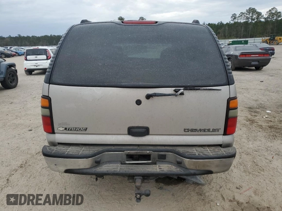 2004 Chevrolet Tahoe LS with VIN 1GNEC13V24J125079, listed as a Copart auction lot 41410405 with 290,954 mi miles and Salvage Title. Bid and sale history available at carsss.com. Image 6.