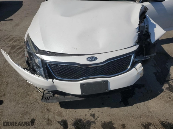 2015 Kia Optima EX with VIN 5XXGN4A79FG510437, listed as a Copart auction lot 51452685 with 0 mi miles and Salvage Title. Bid and sale history available at carsss.com. Image 12.