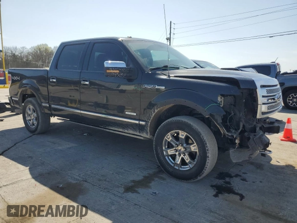2013 Ford F-150 XL with VIN 1FTFW1ET1DFB64314, listed as a Copart auction lot 51065875 with 206,635 mi miles and Clean Title. Bid and sale history available at carsss.com. Image 4.