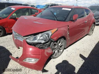 2015 Hyundai Veloster RE:FLEX with VIN KMHTC6ADXFU223670, listed as a Copart auction lot 49551965 with 125,688 mi miles and Salvage Title. Bid and sale history available at carsss.com. Image 1.