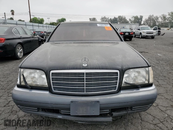 1995 Mercedes-Benz S with VIN WDBGA51E5SA224377, listed as a Copart auction lot 75064964 with 208,782 mi miles and Clean Title. Bid and sale history available at DreamBid. Image 5.