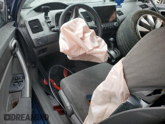 2011 Honda Civic Cpe EX with VIN 2HGFG1B89BH509826, listed as a Copart auction lot 44347195 with 124,381 mi miles and Salvage Title. Bid and sale history available at carsss.com. Image 8.
