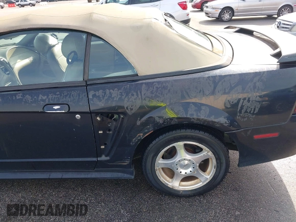 2004 Ford Mustang Deluxe with VIN 1FAFP446X4F187154, listed as a IAAI auction lot 42068363 with 125,074 mi miles. Bid and sale history available at carsss.com. Image 6.