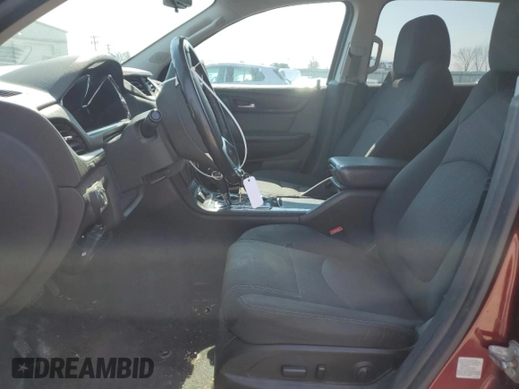 2017 Chevrolet Traverse LT with VIN 1GNKVGKD8HJ158750, listed as a Copart auction lot 54239895 with 125,590 mi miles and Salvage Title. Bid and sale history available at DreamBid. Image 7.