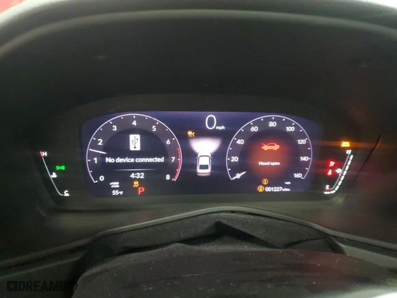 2024 Honda Accord Sedan EX with VIN 1HGCY1F30RA067901, listed as a Copart auction lot 43445365 with 1,227 mi miles and Salvage Title. Bid and sale history available at carsss.com. Image 9.