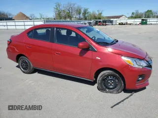 2023 Mitsubishi Mirage G4 ES with VIN ML32FUFJ8PHF04652, listed as a Copart auction lot 50407744 with 11,104 mi miles. Bid and sale history available at carsss.com. Image 4.