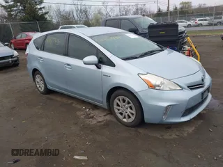 2013 Toyota Prius Two with VIN JTDZN3EU6D3208345, listed as a IAAI auction lot 41867939 with 193,820 mi miles and . Bid and sale history available at carsss.com. Image 1.