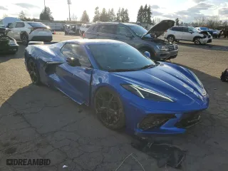 2020 Chevrolet Corvette 2LT with VIN 1G1Y73D48L5114647, listed as a Copart auction lot 47498965 with 9,419 mi miles and Salvage Title. Bid and sale history available at carsss.com. Image 4.