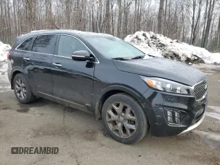 2016 Kia Sorento SXL z VIN 5XYPKDA15GG038139, wystawiony jako Copart lot #44463035 z przebiegiem 111 486 mil mil oraz Szkoda całkowita • Salvage title. Historia ofert i sprzedaży dostępna na DreamBid. Obrazek 4.