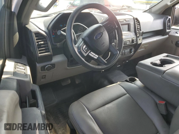 2017 Ford F-150 XL with VIN 1FTEX1EP7HFA81780, listed as a Copart auction lot 62687945 with 232,732 mi miles and Salvage title. Bid and sale history available at DreamBid. Image 8.