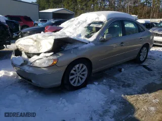 2009 Hyundai Azera GLS with VIN KMHFC46D69A352585, listed as a Copart auction lot 41374665 with 107,264 mi miles and Salvage Title. Bid and sale history available at carsss.com. Image 1.