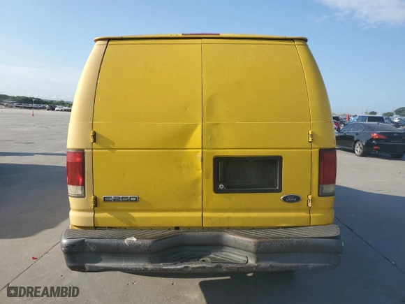 2006 Ford Econoline Cargo Van with VIN 1FTNE24W96DA21769, listed as a Copart auction lot 64758144 with 601,074 mi miles and Salvage Title. Bid and sale history available at carsss.com. Image 6.