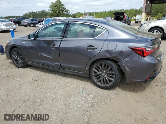 2022 Acura ILX w/Premium/A-Spec Package with VIN 19UDE2F86NA008750, listed as a Copart auction lot 51291635 with 31,988 mi miles and Salvage Title. Bid and sale history available at carsss.com. Image 2.