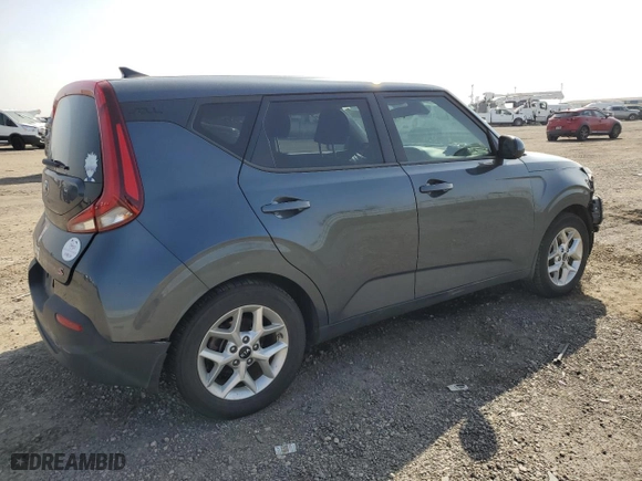 2020 Kia Soul S with VIN KNDJ23AU0L7015143, listed as a Copart auction lot 49065545 with 83,408 mi miles and Salvage Title. Bid and sale history available at carsss.com. Image 3.