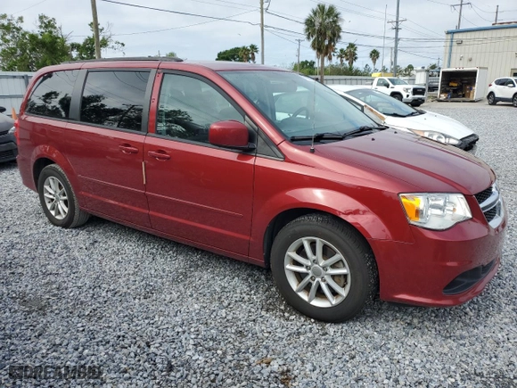 2015 Dodge Grand Caravan SXT with VIN 2C4RDGCG0FR586615, listed as a Copart auction lot 51135615 with 101,177 mi miles and Clean Title. Bid and sale history available at carsss.com. Image 4.