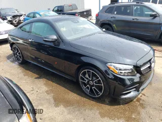 2022 Mercedes-Benz C 300 with VIN W1KWJ8DB3NG110241, listed as a Copart auction lot 54510663 with 9,860 mi miles and . Bid and sale history available at DreamBid. Image 4.