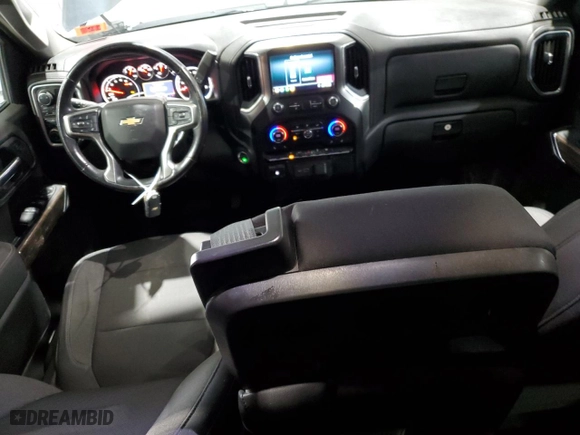 2019 Chevrolet Silverado 1500 LT with VIN 1GCRYDEK9KZ301222, listed as a Copart auction lot 45672115 with 78,037 mi miles and Salvage Title. Bid and sale history available at carsss.com. Image 8.