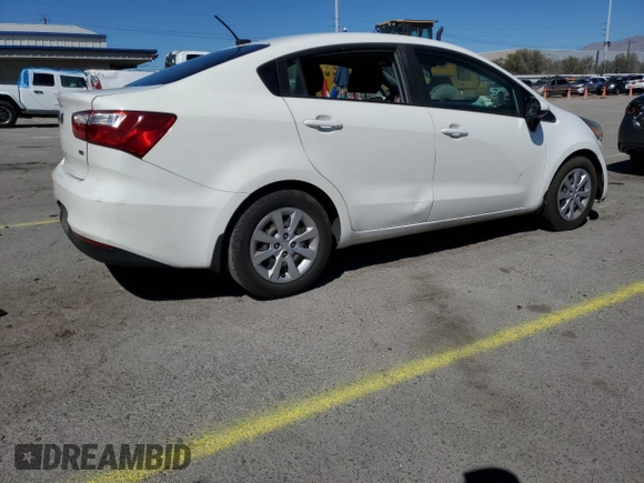 2016 Kia Rio LX with VIN KNADM4A33G6684830, listed as a Copart auction lot 50565905 with 86,738 mi miles and Salvage Title. Bid and sale history available at carsss.com. Image 3.
