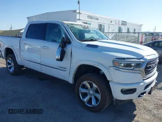 2021 Ram 1500 Limited with VIN 1C6SRFHT0MN626891, listed as a IAAI auction lot 41999414 with 38,931 mi miles and . Bid and sale history available at DreamBid. Image 1.
