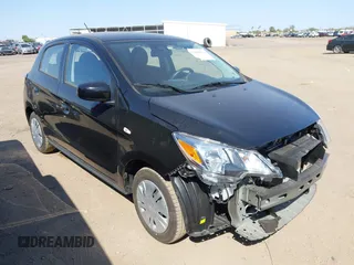 2024 Mitsubishi Mirage ES z VIN ML32AUHJ0RH029106, wystawiony jako IAAI lot #42489624 z przebiegiem 5 489 mil mil oraz . Historia ofert i sprzedaży dostępna na DreamBid. Obrazek 1.