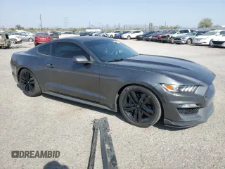 2017 Ford Mustang EcoBoost with VIN 1FA6P8TH8H5302842, listed as a Copart auction lot 62352795 with 107,165 mi miles and Salvage title. Bid and sale history available at DreamBid. Image 4.