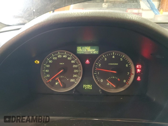 2005 Volvo S40 with VIN YV1MS682252060047, listed as a Copart auction lot 43456495 with 354,962 mi miles and Salvage Title. Bid and sale history available at carsss.com. Image 9.