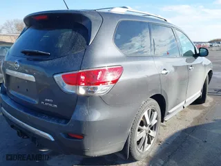 2014 Nissan Pathfinder S with VIN 5N1AR2MM9EC712348, listed as a IAAI auction lot 41481187 with 150,360 mi miles. Bid and sale history available at carsss.com. Image 4.