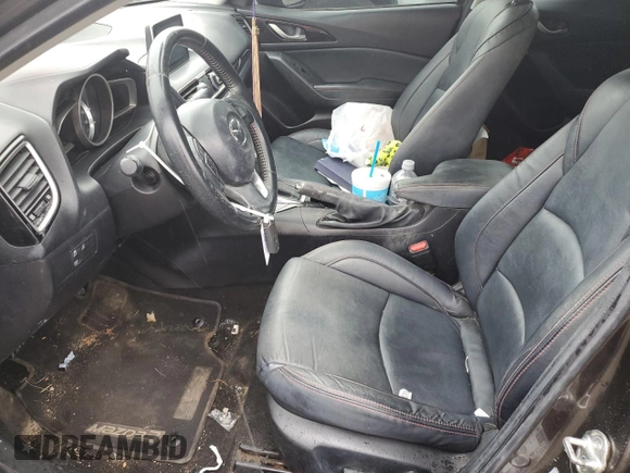 2015 Mazda 3 i Grand Touring с VIN 3MZBM1W74FM194669, выставлен на аукционе Copart как лот 61599235 с пробегом Не указан миль и Чистый • Clean title. История ставок и продаж доступна на DreamBid. Изображение 7.