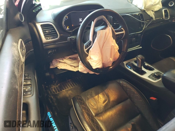 2019 Jeep Grand Cherokee Summit with VIN 1C4RJFJG8KC716651, listed as a Copart auction lot 63248974 with 91,177 mi miles and Salvage title. Bid and sale history available at DreamBid. Image 8.