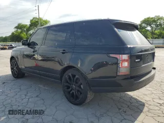 2016 Land Rover Range Rover Supercharged with VIN SALGS3EF3GA256976, listed as a Copart auction lot 54989875 with 111,497 mi miles and Clean title. Bid and sale history available at DreamBid. Image 2.