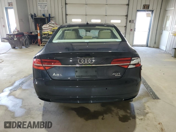 2016 Audi A8 Sport с VIN WAU43AFDXGN004897, выставлен на аукционе Copart как лот 63614425 с пробегом Не указан миль и Списание • Salvage title. История ставок и продаж доступна на DreamBid. Изображение 6.