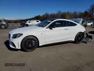 2022 Mercedes-Benz C 43 AMG z VIN W1KWJ6EBXNG115410, wystawiony jako Copart lot #43107574 z przebiegiem 15 110 mil mil oraz . Historia ofert i sprzedaży dostępna na DreamBid. Obrazek 1.