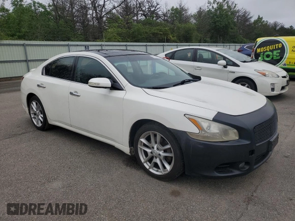 2011 Nissan Maxima SV with VIN 1N4AA5APXBC860845, listed as a Copart auction lot 61074865 with 139,438 mi miles and Clean title. Bid and sale history available at DreamBid. Image 4.