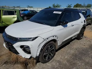 2021 Chevrolet TrailBlazer RS with VIN KL79MTSLXMB118343, listed as a Copart auction lot 70163624 with 49,889 mi miles and Salvage Title. Bid and sale history available at DreamBid. Image 1.