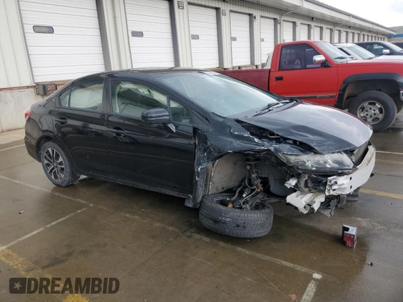 2015 Honda Civic EX z VIN 19XFB2F84FE086975, wystawiony jako Copart lot #54414085 z przebiegiem 141 402 mil mil oraz Szkoda całkowita • Salvage title. Historia ofert i sprzedaży dostępna na DreamBid. Obrazek 4.