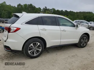 2018 Acura RDX Advance with VIN 5J8TB4H77JL008629, listed as a Copart auction lot 58046095 with 96,660 mi miles and Salvage title. Bid and sale history available at DreamBid. Image 3.