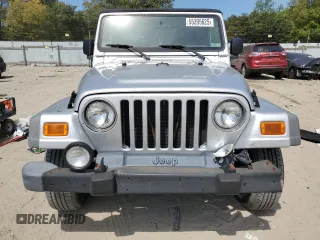 2004 Jeep Wrangler Sport with VIN 1J4FA49S44P788467, listed as a Copart auction lot 55395625 with 187,289 mi miles and Salvage title. Bid and sale history available at DreamBid. Image 5.