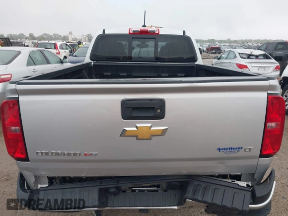 2018 Chevrolet Colorado 2WD LT with VIN 1GCGSCEN1J1287519, listed as a IAAI auction lot 41958631 with 46,468 mi miles and . Bid and sale history available at DreamBid. Image 16.