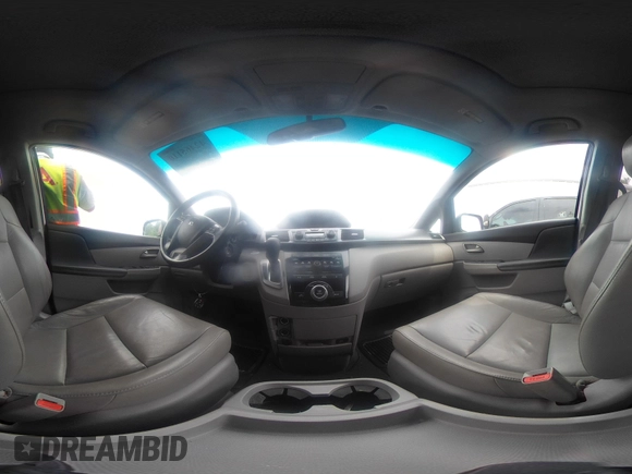 2012 Honda Odyssey EX-L with VIN 5FNRL5H66CB081323, listed as a IAAI auction lot 42465110 with 266,934 mi miles and . Bid and sale history available at DreamBid. Image 20.