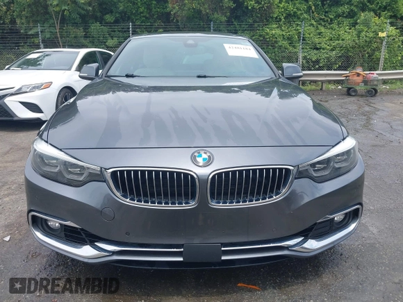 2019 BMW 4 Series 440i xDrive with VIN WBA4J7C5XKBM75920, listed as a IAAI auction lot 42481184 with 101,887 mi miles and . Bid and sale history available at DreamBid. Image 12.