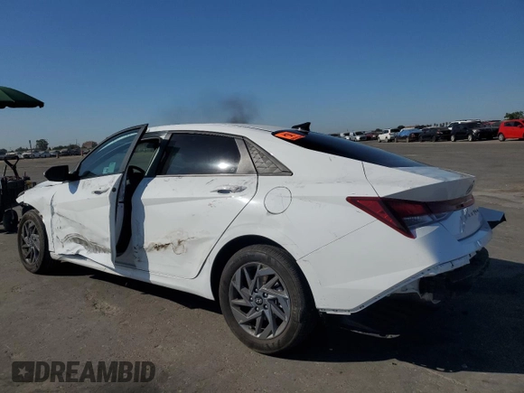2024 Hyundai Elantra SEL with VIN KMHLM4DG4RU733265, listed as a Copart auction lot 63406845 with 8,994 mi miles and Salvage title. Bid and sale history available at DreamBid. Image 2.
